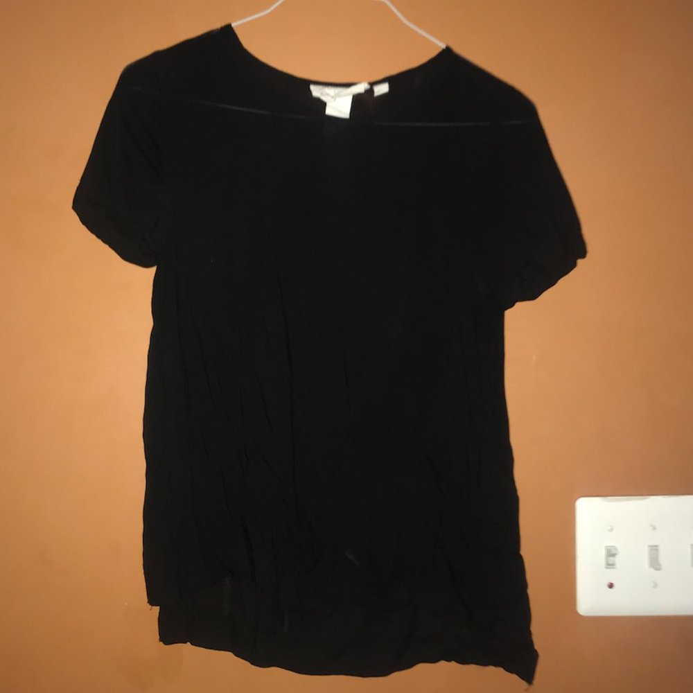 H&M Black Short Sleeve T Shirt